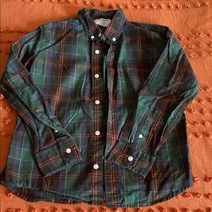 Old Navy Boys Plaid Shirt - size L